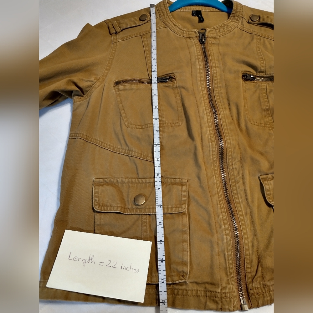 Yellow Utility Jacket - Picture 6 of 8